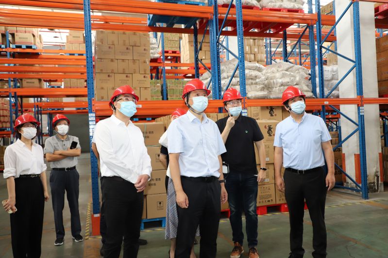 省发改委领导至常运供应链进行物流专题调研