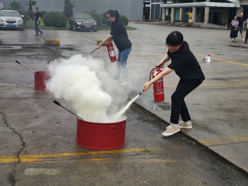 常运供应链组织开展2024年应急消防演练